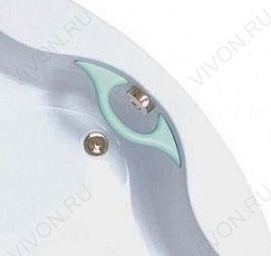 Ravak Ручка для ванны Ravak Gentiana зеленая/белая/серая – фотография-2